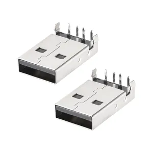 كانكتور نری USB-A مدل 4Pin-90Degree بسته دو عددی