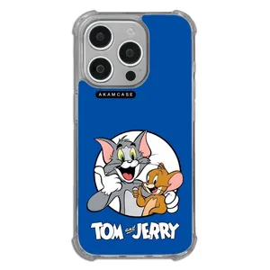 AKAM AMC-WTA15PRO-TOM & JERRY4 Cover For Apple iPhone 15 Pro