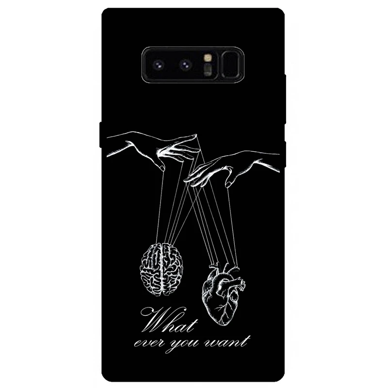 کاور مگافون طرح فکر و احساس مدل 1899 مناسب برای گوشی موبایل سامسونگ Galaxy Note 8   