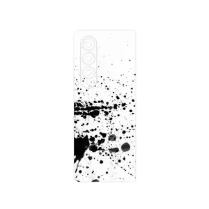 MAHOOT Abstract Ink Art Cover Sticker for Samsung Galaxy Z Fold4