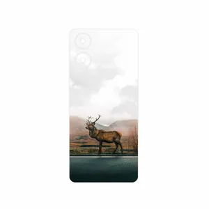 MAHOOT Horned_Deer Cover Sticker for Motorola Moto G04