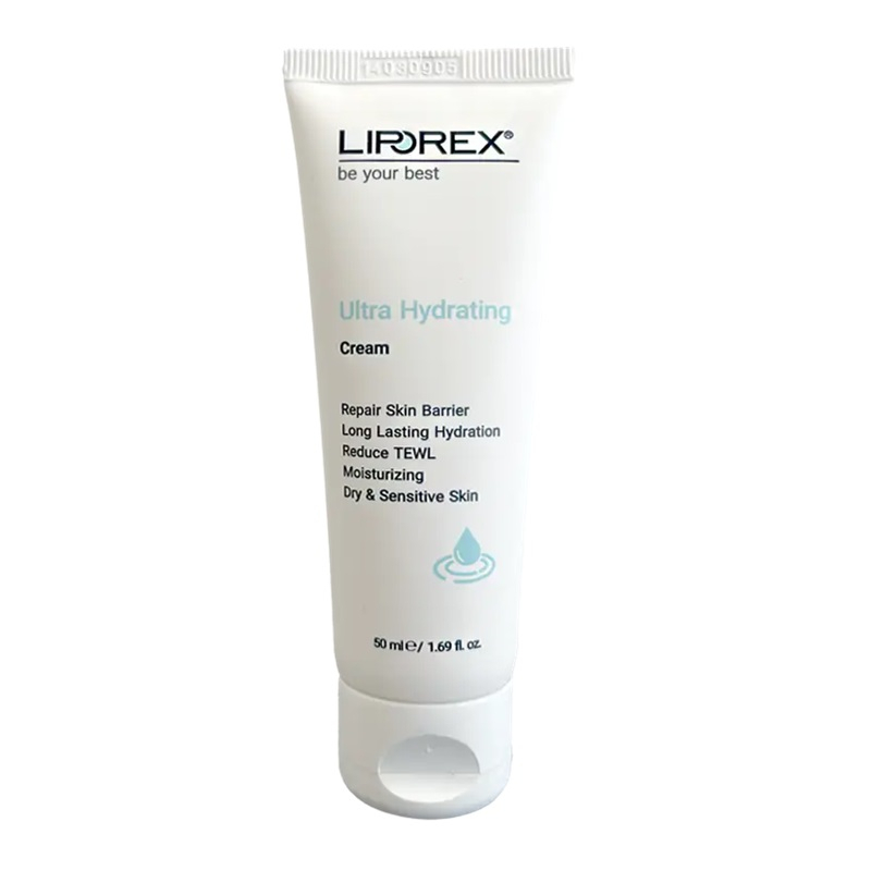 کرم آبرسان لیپورکس مدل D-Ultra مناسب پوست های خشک حجم 50 میلی لیتر