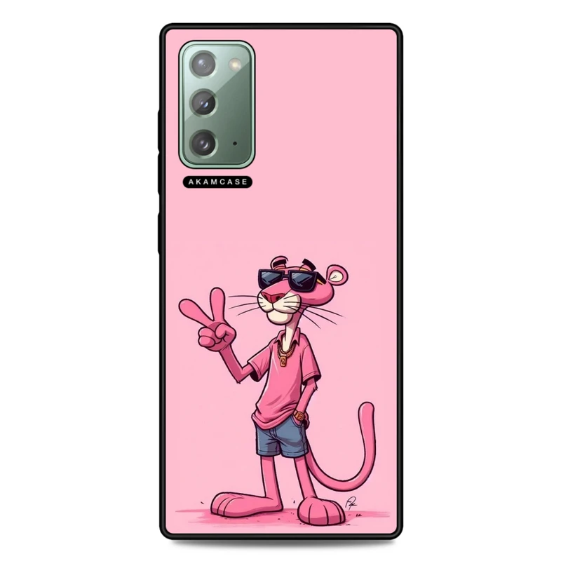 کاور آکام مدل AMC-WSGN20-PINK PANTHER10 مناسب برای گوشی موبایل سامسونگ Galaxy Note 20
