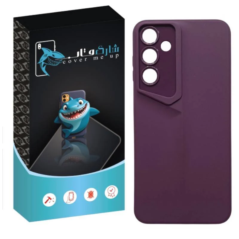 کاور شارک قاب مدل ارگونومی مناسب برای گوشی موبایل سامسونگ Galaxy A36