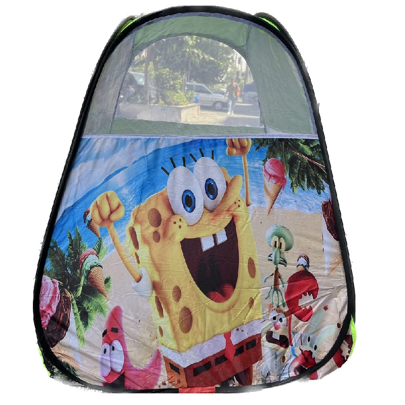 چادر بازی کودک مدل باب اسفنجی و دوستان