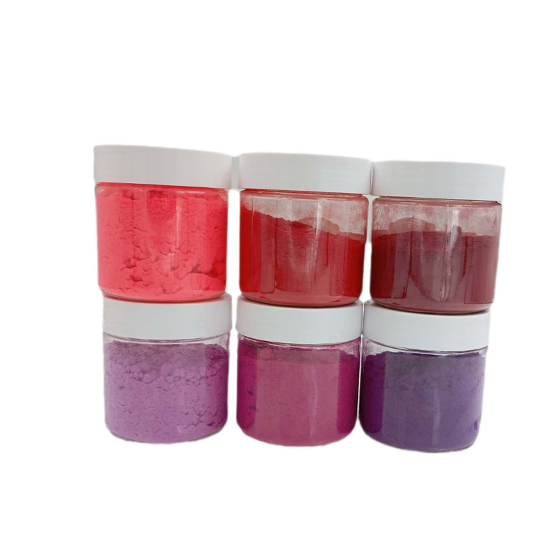 پودرمخمل کالروی مدل m1006 بسته شش عددی