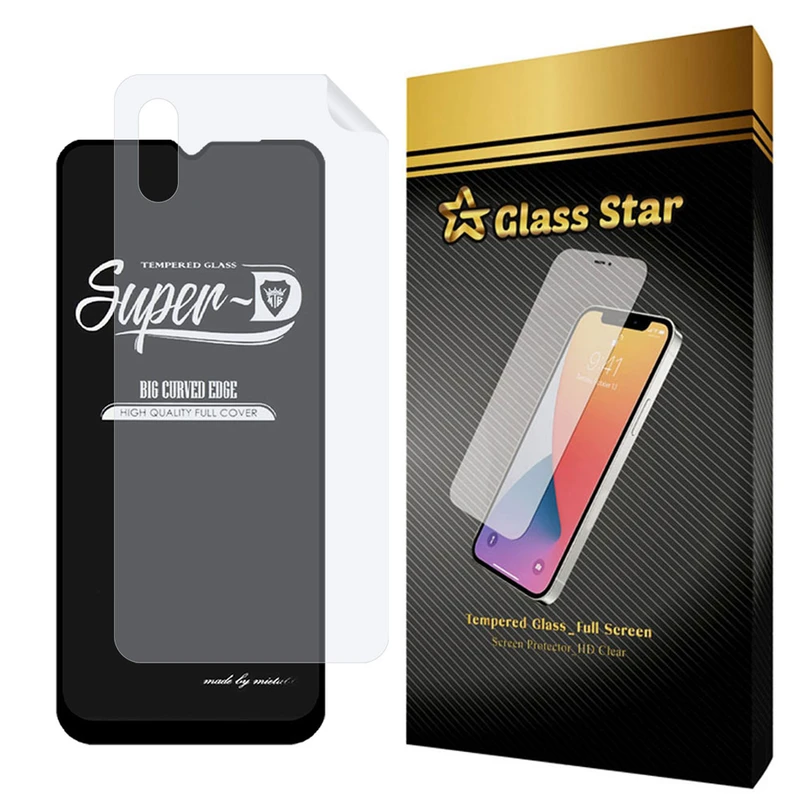 محافظ صفحه نمایش گلس استار مدل 2SN مناسب برای گوشی موبایل شیائومی Redmi 9A به همراه محافظ پشت گوشی