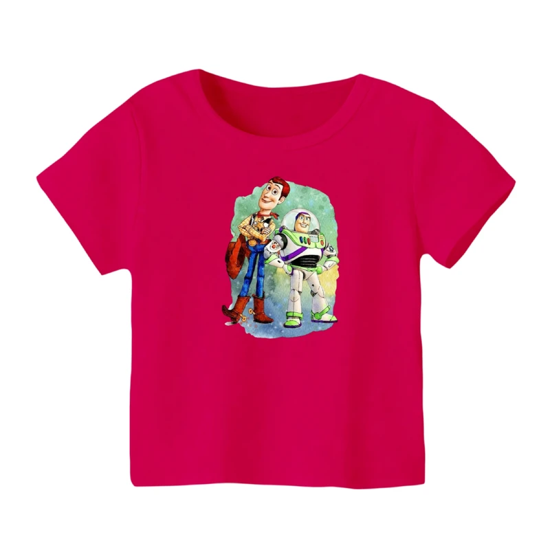 تی شرت آستین کوتاه بچگانه مدل داستان اسباب بازی کد ۲