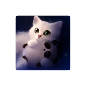 زیر لیوانی طرح گربه مدل MC1332