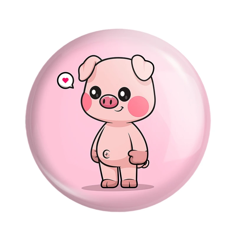 مگنت خندالو مدل حیوانات بامزه خوک کد 29703