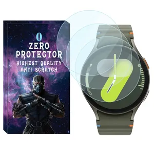 محافظ صفحه نمایش شیشه‌ای زیرو مدل Glass-ZR مناسب برای ساعت هوشمند سامسونگ Galaxy Watch 7 40mm بسته سه عددی
