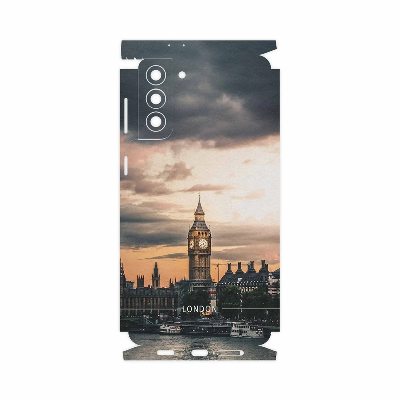 برچسب پوششی ماهوت مدل London City-FullSkin مناسب برای گوشی موبایل سامسونگ Galaxy S21 Plus 5G