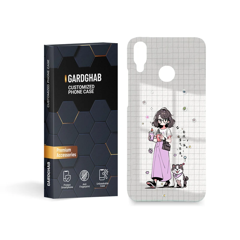  کاور گارد قاب مدل دخترانه مناسب برای گوشی موبایل هوآوی Y9 2019