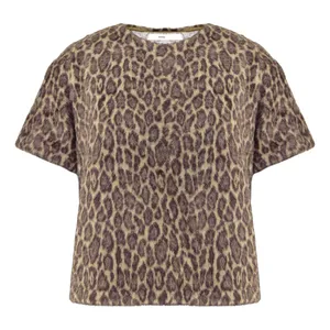 بلوز آستین کوتاه زنانه مدل لیوپارکد 2121