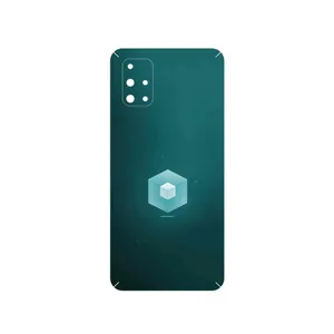 MAHOOT Minimal Cube icon Cover Sticker for Samsung Galaxy M31S