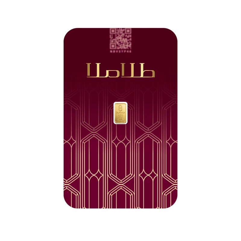 شمش طلا 24 عیار طلا ملا مدل TM0.1