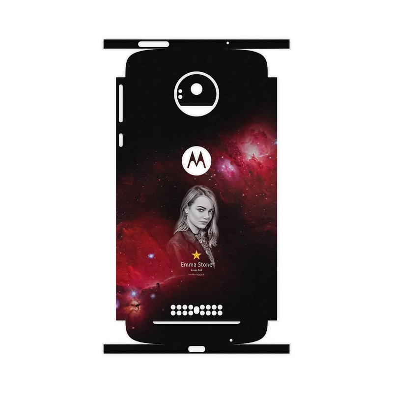 برچسب پوششی ماهوت مدل Emma Stone-FullSkin مناسب برای گوشی موبایل موتورولا Moto Z