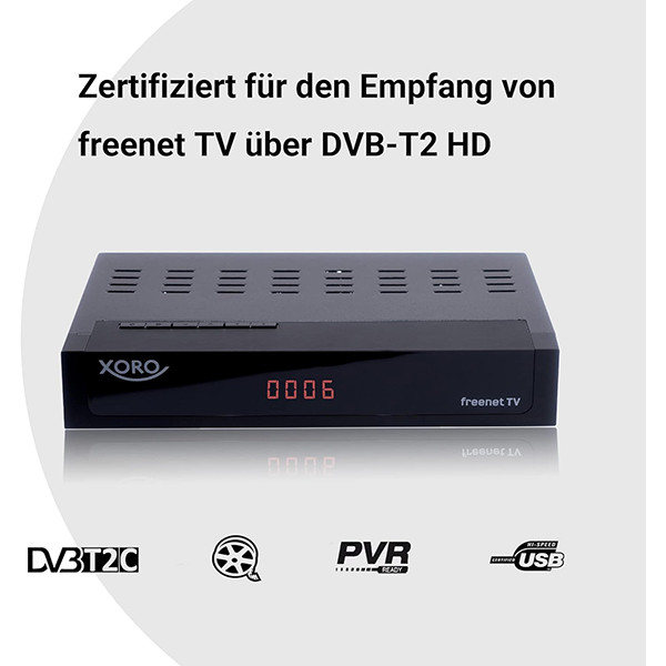 گیرنده دیجیتال DVB-T اورو مدل X-HRT 8770 TWIN-666