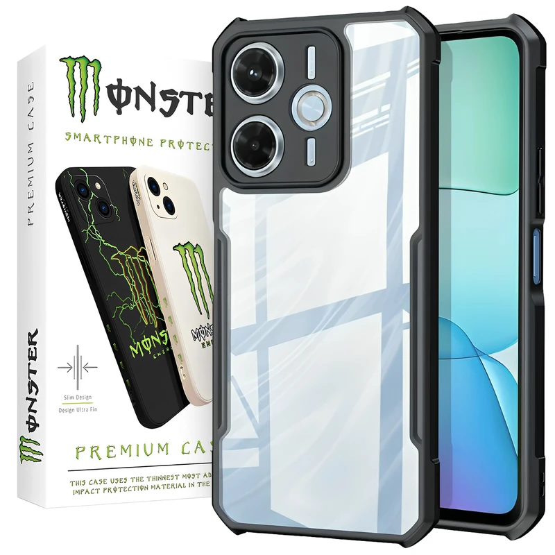 کاور مانستر مدل TNT مناسب برای گوشی موبایل شیائومی Redmi 13X