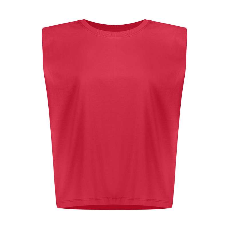 بلوز زنانه پپا مدل Boss Gl رنگ قرمز