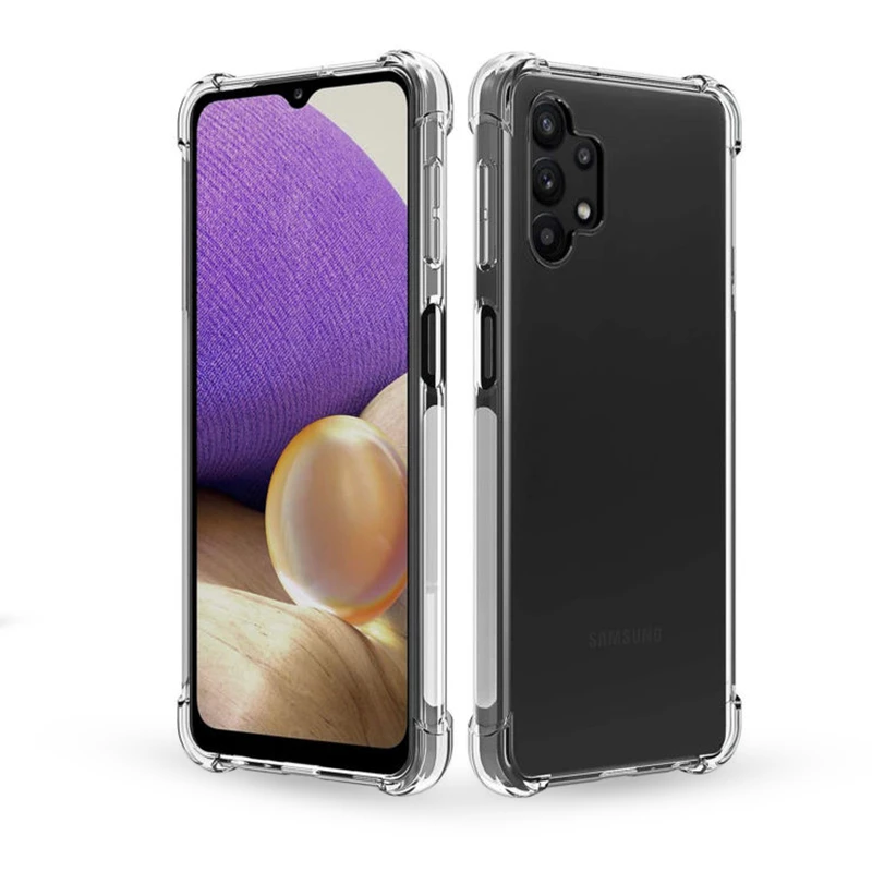 کاور مدل شفاف مناسب برای گوشی موبایل سامسونگ Galaxy A32 4G