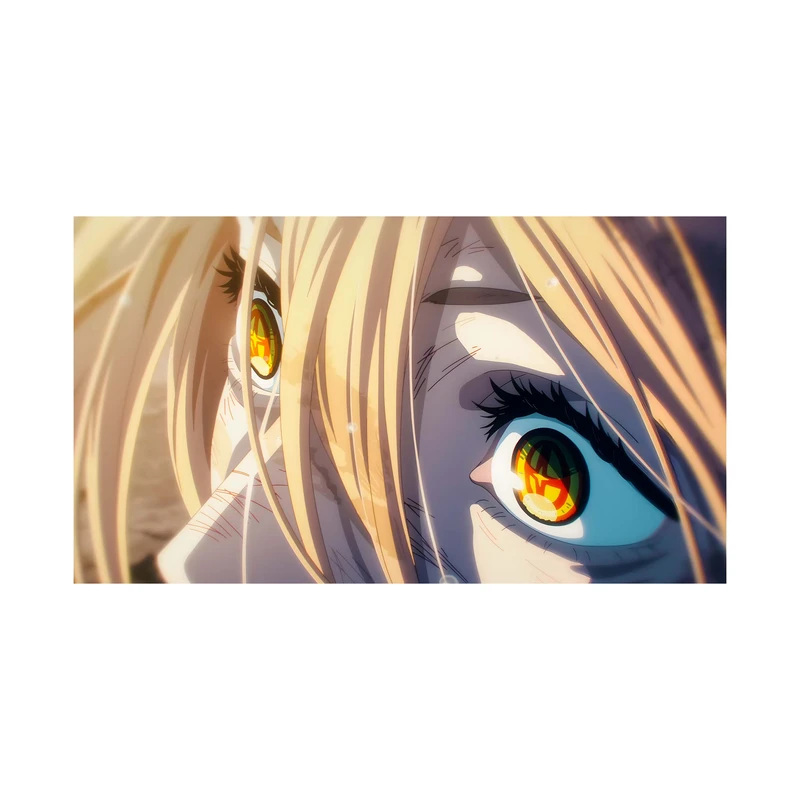 استیکر لپ تاپ و موبایل مدل انیمه طرح مرد اره ای پاور Chainsaw Man Power کد 3233