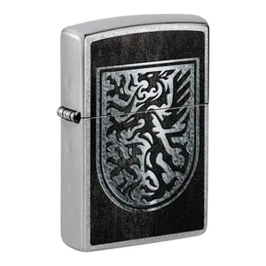 فندک زیپو مدل Dragon Shield Design کد 48730