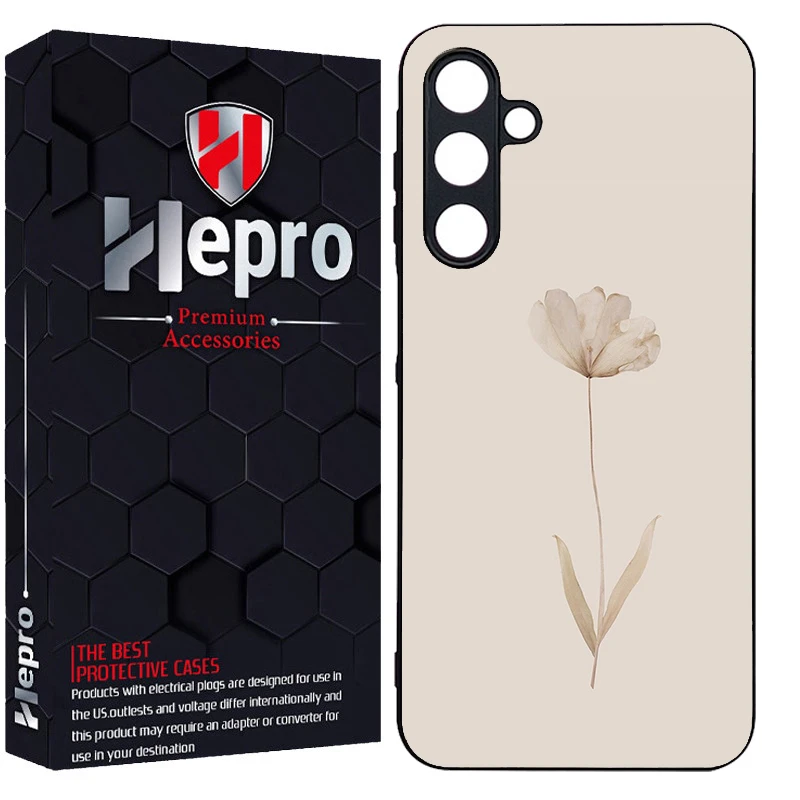 کاور هپرو طرح گل کد TPU-199 مناسب برای گوشی موبایل سامسونگ Galaxy A16