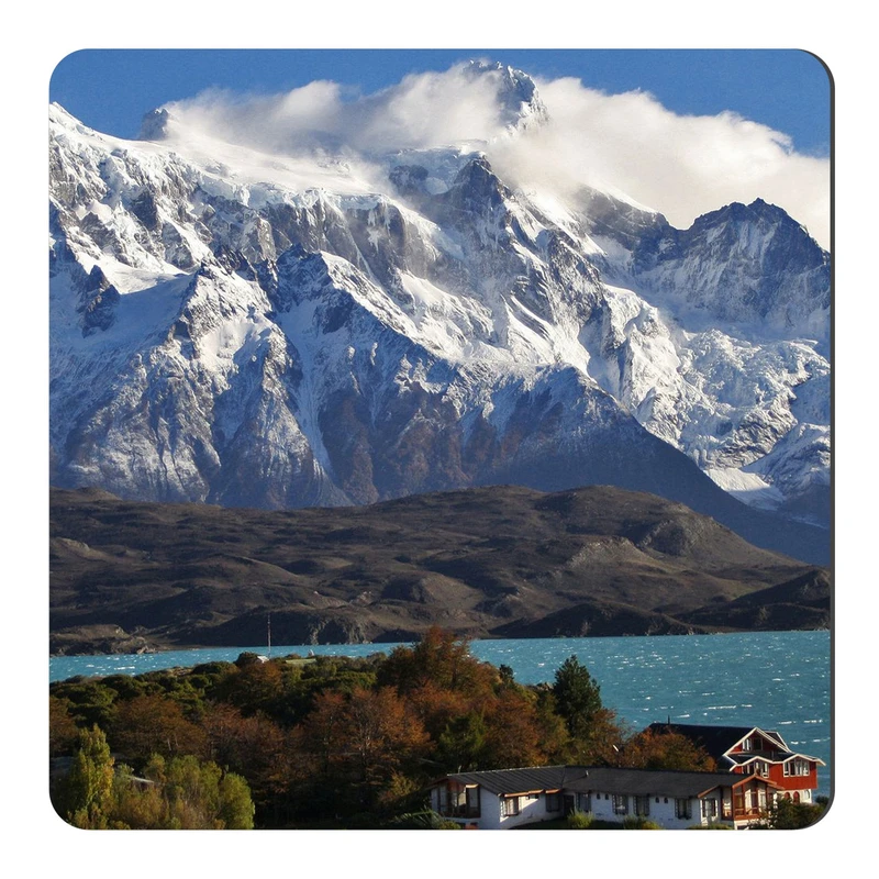  مگنت طرح کوهستان برفی و دریاچه کد NIM1489