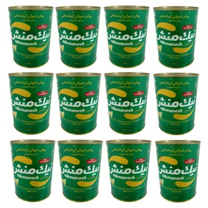 روغن حیوانی گوسفندی  نیک منش - 900 گرم بسته 12 عددی