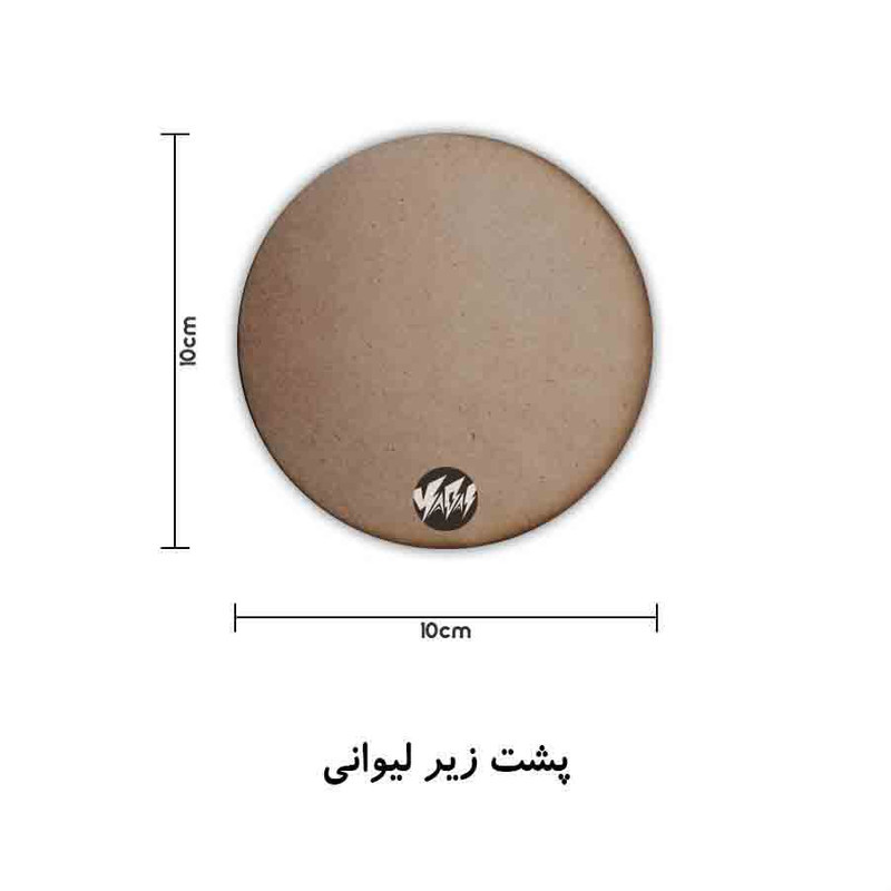 زیر لیوانی مدل انیمیشن هزبین هتل کد Hazbin Hotel 583