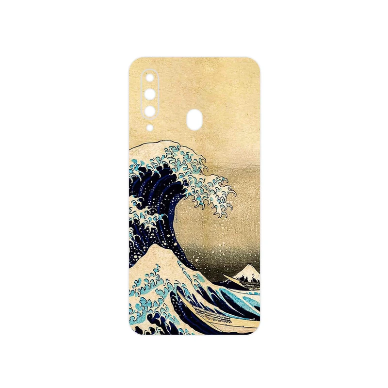 برچسب پوششی ماهوت مدل The Great Wave off Kanagawa of Hokusai مناسب برای گوشی موبایل سامسونگ Galaxy A60
