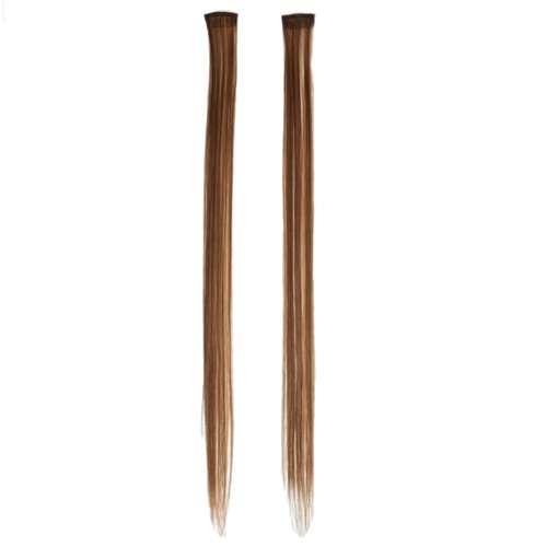 اکستنشن مو زنانه مدل مش صاف بسته 2 عددی