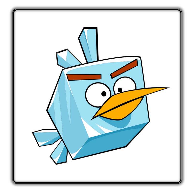 زیر لیوانی مدل Angry Birds کد 006