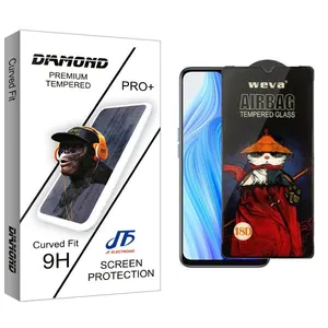 JF Diamond Airbag Screen Protector For Realme V20
