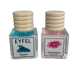 خوشبوکننده هوای خودرو ایفل مدل گل باغچه و اقیانوس کد Flower garden-Ocean حجم 10 میلی‌لیتر بسته 2 عددی
