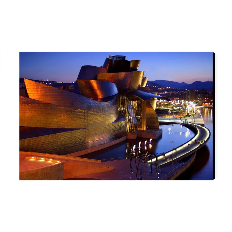 تابلو شاسی عرش طرح گردشگری اسپانیا مدل موزه گوگنهایم بیلبائو کد As6371