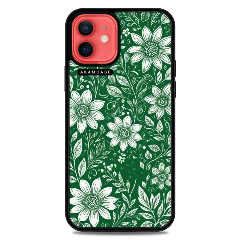 کاور آکام مدل AMC-WA12-FLOWERS-17 مناسب برای گوشی موبایل اپل iPhone 12