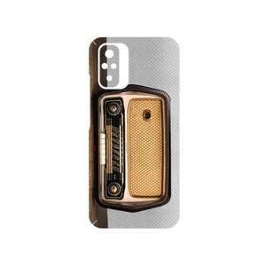 MAHOOT Radio Nostalgia Cover Sticker for Xiaomi Redmi Note 10s