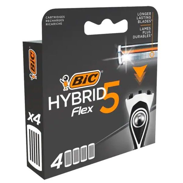 تیغ یدک بیک مدل HYBRID 5 FLEX مجموعه 4 عددی  -  - 5