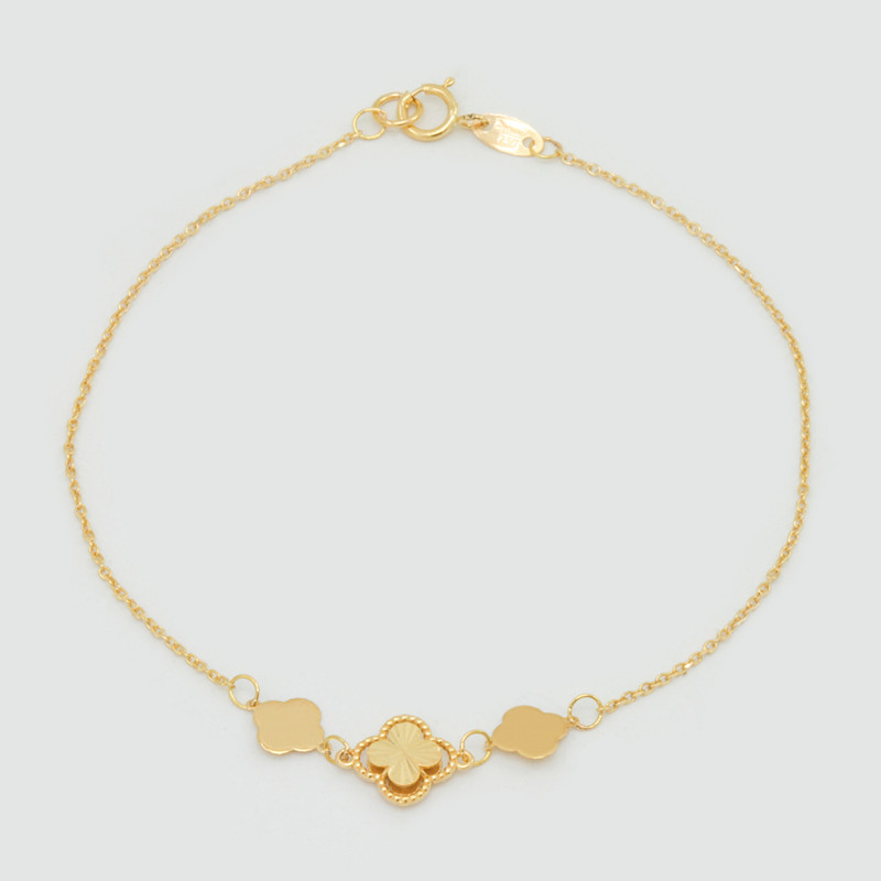 دستبند طلا 18 عیار زنانه مایا ماهک مدل MB1841