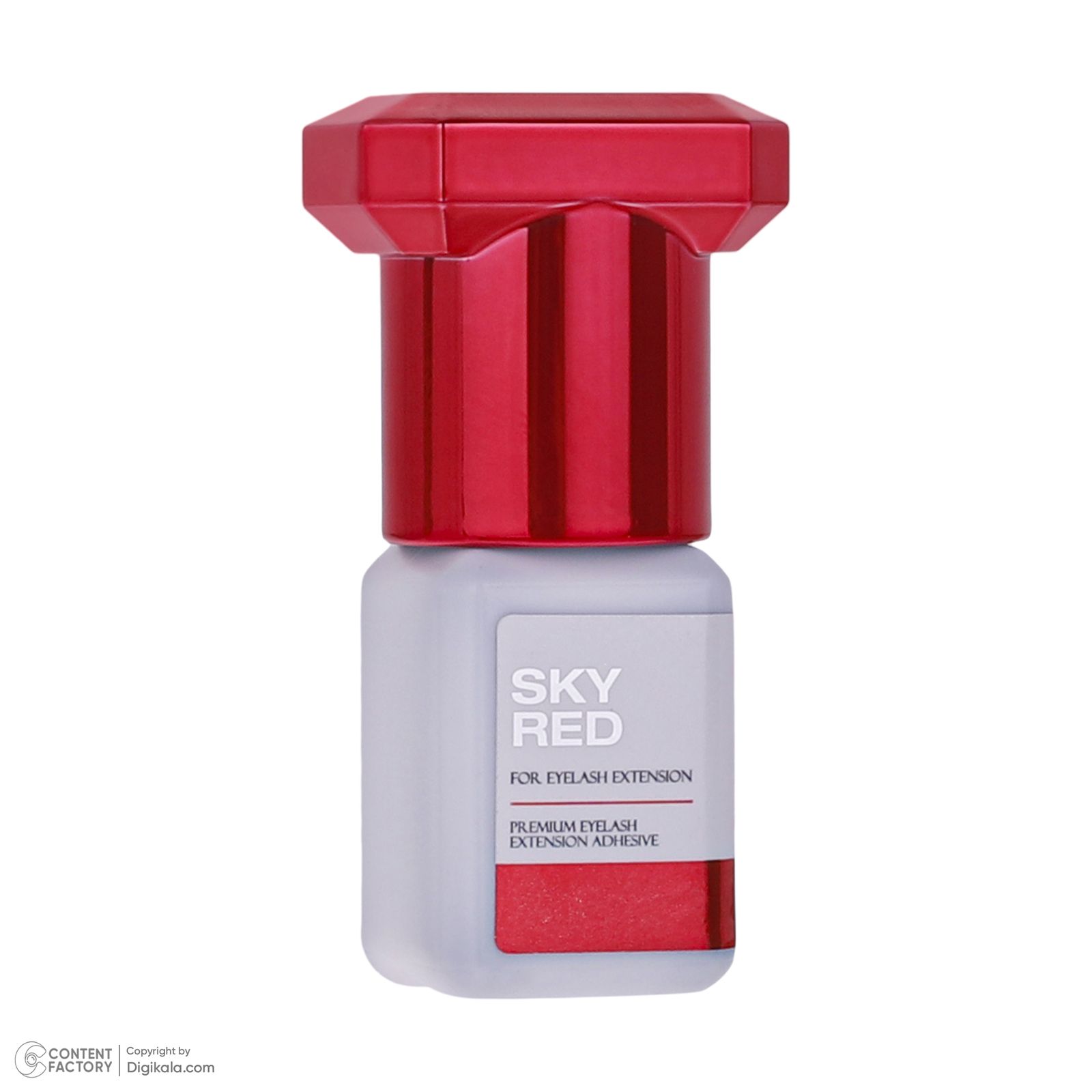 چسب مژه مصنوعی رد چری مدل SKY RED وزن 5 گرم -  - 5