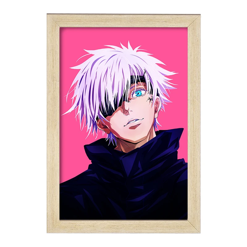 تابلو خندالو مدل گوجو ساتورو انیمه جوجوتسو کایزن کد F1573