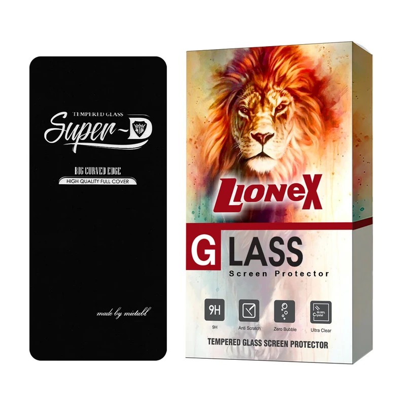 محافظ صفحه نمایش لایونکس مدل SUPER2L مناسب برای گوشی موبایل شیائومی Redmi Note 12 Pro 4G / Note 12 Pro 5G / Note 12 Pro Plus / Poco X5 Pro