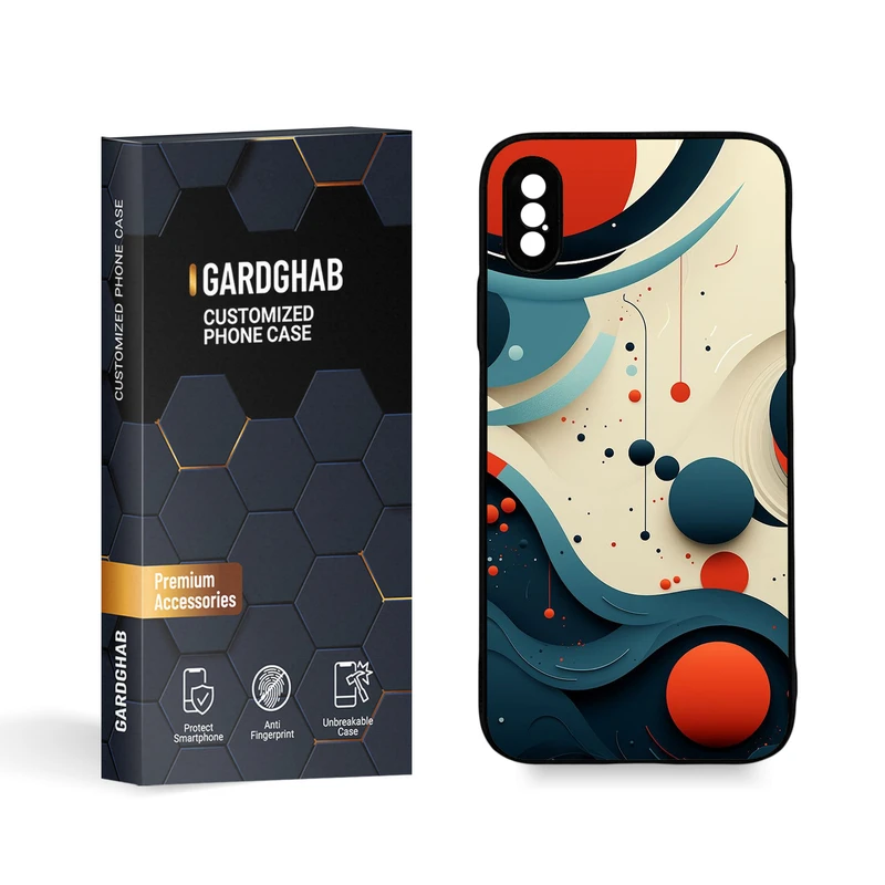 کاور گارد قاب مدل ساده مناسب برای گوشی موبایل اپل  iPhone X / XS