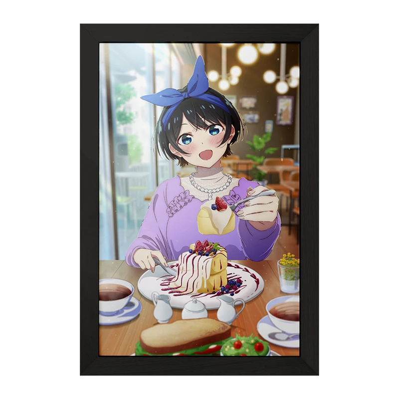 تابلو خندالو مدل روکا انیمه کانوجو اوکاری کد 34823