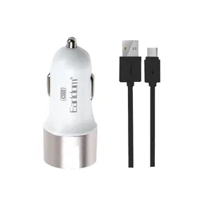 شارژر فندکی ارلدام مدل ES-123 به همراه کابل تبدیل USB-C