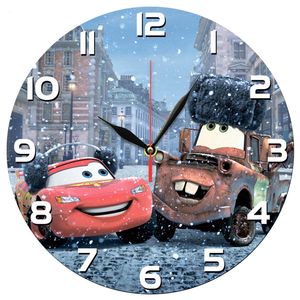 نقد و بررسی ساعت دیواری کودک مدل 1346 طرح مک کویین انیمیشن ماشین ها توسط خریداران