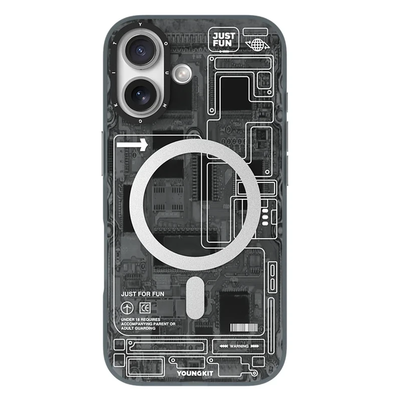کاور یانگ کیت مدل Technology Futuristic مناسب برای گوشی موبایل اپل iphone 17 