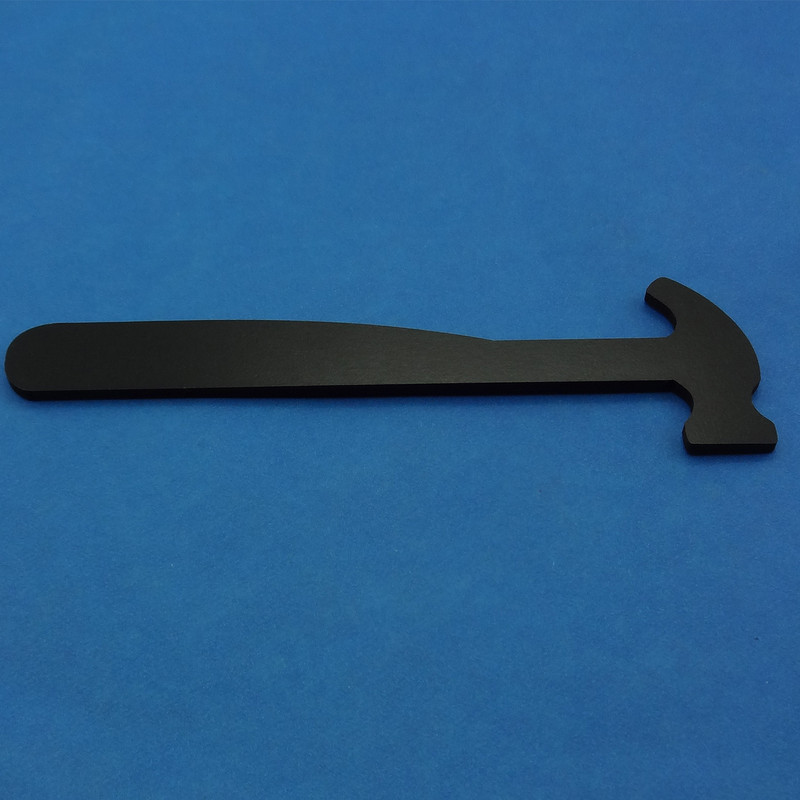 خط کش 12 سانتی متری طرح چکش کد 202622